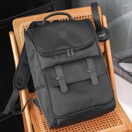 Backpack Casual Men's Bag Oxford Outdoor Travel Bags Men Large-capacity School Simple Design Back