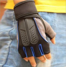 huiya05 4 Colours Gym Body Building Training Fitness Gloves Outdoor Sports Equipment Weight lifting Workout Exercise breathable Wri2765121