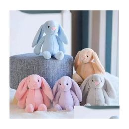 Party Favor Fedex Easter Bunny 12Inch 30Cm P Filled Toy Creative Doll Soft Long Ear Rabbit Animal Kids Baby Valentines Day Birthday Gi Dhwhn