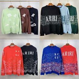 version Womens Sweaters France trendy Clothing letter Graphic Fashion Round neck channel hoodie Luxury brands Sweater tops tees