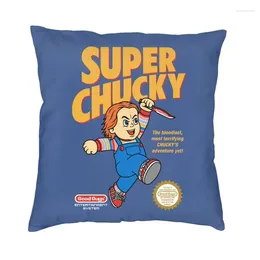 Pillow Super Killer Doll Chucky Modern Throw Covers Home Decorative Child's Play Horror Film Sofa Case