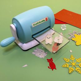 5 Colours DIY Die Cutting Machine with 2 Cutting Pads Embossing Tool DIY Scrapbooking Craft Album Paper Cards Cutter 2021 NEW