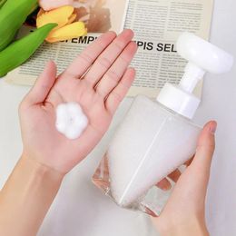 Liquid Soap Dispenser Flower Shaped Foam Bathroom Hand Sanitizer Refillable Pump Bottle For Kids Making Container