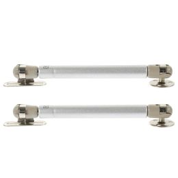 Gas Support Cabinet Hydraulic Rod Pneumatic Door Lower Flip Spring Upper Telescopic 2pcs Drop down Hinge Close Hinges