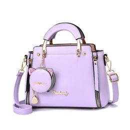 HBP Cute Handbags Purses Totes Bags Women Wallets Fashion Handbag Purse PU Lather Shoulder Bag Purple Colour 306x