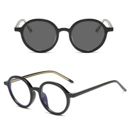 Occhiali da sole Donne rotondevano occhiali multifocali progressivi uomini vicino a lontano mirini di occhiali Pocromici Presbyopia NXSUNGLASSE 240S