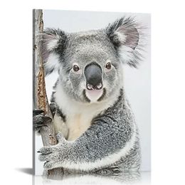 Animal Collection Framed Canvas Wall Art , Decorative Animal Art for Wall