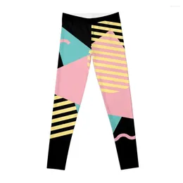 Active Pants Memphis Pattern 26 - Retro 90s / 80s Leggings Sports Woman Gym Exercise Clothing For Women Women's Legging