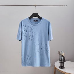 Men's Plus Tees & Polos Round neck embroidered and printed polar style summer wear with street pure cotton eq2d 302d