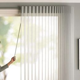 Home Decorative Wholesale Custom Polyester Modern Vertical Blind Door Vinyl Vertical Shade Blind 240528
