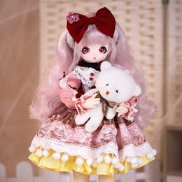 Dolls Dream Fairy 1/4 BJD DollS 16 Inch Ball Jointed body Full Set Lolita style Angel MSD DIY Toy Gift for Girls Y240528