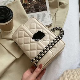 2024 Messenger Bag Handbag Designer New Design Woman Bag Temperament Fashion Shoulder Bag Chain Cheque
