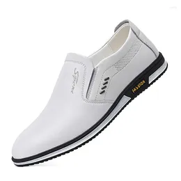 Casual Shoes 2024 Fashion Men Loafers Mens Leather High Quality Adult Moccasins Man Driving Male Footwear Unisex