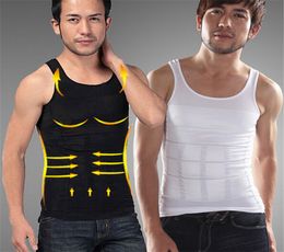 Casual Good Quality Men Slimming Lost Weight Vest Shirt Fatty Undershirt Girdles Corset Body Shaper Size SXXL ONeck8476569