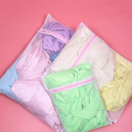 1/3/5PCS Zipped Laundry Bags Reusable Washing Machine Clothing Care Washing Bag Mesh Net Bra Socks Lingerie Underwear Laundry