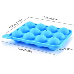 1PC 12/20 Holes Chocolate Ball Silicone Pop Lollipop Mould Cake Tray Cupcake Cookie Candy Maker DIY Baking Tool Stick Cake Mould