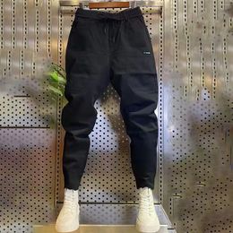 Men's Pants Mens Fashion Joggers Sports Autumn Casual Cotton Cargo Gym Sweatpants Long Pant Tactical Quick Dry