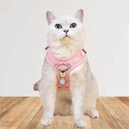 Dog Collars Safety Puppy Cat Outdoor Walking Chest Braces Pet Strap Supplies Harness Vest Harnesses Leash