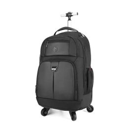 Suitcases Men Multifunction Trolley Backpack Rolling Suitcase Back Pull Dual-use Boy Waterproof Luggage Travel Bag With Wheels