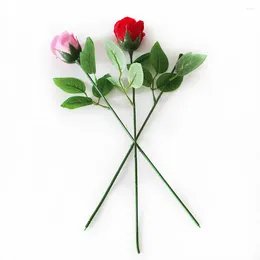 Decorative Flowers Artificial Flower Gauge Wire For Single Stem Making Sticks Floral