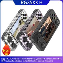 ANBERNIC RG35XX H Handheld Game Console Linux 3.5 Inch IPS Screen H700 Retro Video Games Player 3300mAh 64G 5528 Classic Games 240521