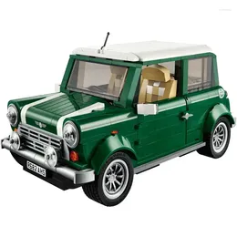 Party Favour Classic Technical MINI Retro Vintage Car Building Blocks VII Compatible 10242 Model Sets Bricks Toy Gift