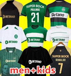 Sporting CP 2024 2025 Lisboa soccer jerseys Lisbon Special COATES MATHIEU Jovane Sarabia Vietto 23 24 25 Sporting Clube de football shirt men kids kit maillot THIRD