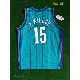 Rare Basketball Jersey Men Youth Women Vintage P. Miller Size S-5xl Custom qualsiasi nome o numero