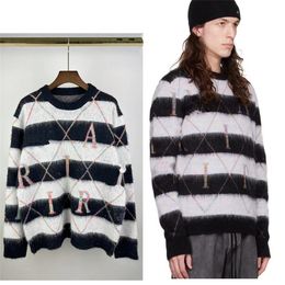 Högkvalitet Men Sweatshirt Sticked Designer Sweaters Women Loos