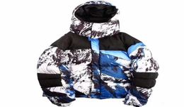 Fashion Mountain Baltoro Winter Jacket Blue White Down Jacket Men Women Winter Feather Overcoat Jacket Warm Coat296Y2244716