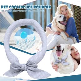 Dog Collars Pet Ice Collar Dogs Cats Scarf Heat Resistants Headband Supplies