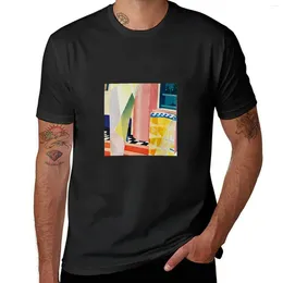 Men's Polos Geometric Colours T-Shirt Funnys Boys Animal Print Vintage Clothes Graphics Designer T Shirt Men