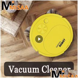 Vacuums Robot Vacuum Cleaners Matic Household Mini Cleaner Usb Charging Smart Swee Home Appliances Drop Delivery Dhc4Y