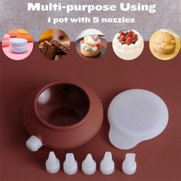 Baking Tools Macaroon Kit Macaron Silicone Mat Non-Stick Mold Set 48 Decorating Supplies Capacity Pot Cake Accessories