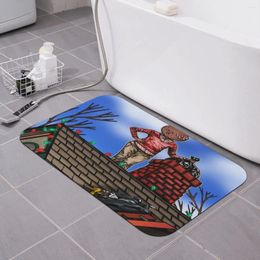 Carpets Coconut Head Trashy Retribution 60x40cm Carpet Diatomaceous Mat Mats Customizable Bathroom Outdoor