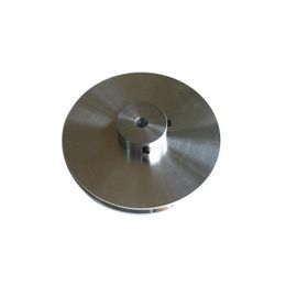 Round belt pulley, drive wheel, Aluminium alloy, 80 trapezoidal groove, suitable for 56 mm round belt feeding wire
