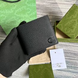 2021 Leather Luxury Hot-Selling Design Men'sCardholder Bag Fashion Simple Coin Wallet Retro Cool Short Men's Small Wallet Por 231L