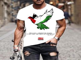 Men039s TShirts Palestine Handala National Symbol Men3D Print Summer Fashion Short Sleeve Tee Harajuku Punk Style WomenU6839303