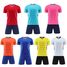 Adult Kids Football Jersey Men Boy Customise Soccer Uniforms Kit Sports Clothes Women Futsal Sportswear Training Tracksuit Child 240528