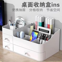 Storage Boxes Desktop Box Wholesale Cosmetics Plastic Drawer Lipstick Ins Wind Student Makeup