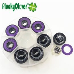 Bearing 608 Skateboard Longboard Bearing with Integrated Spacer Penny Fish Skateboard Scooter Bearing Inline Roller Skates Parts