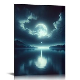 The Cloud Tree Wall Art PaintingS Giclee Landscape Canvas Prints for Home Decorations