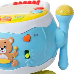 Baby Music Sound Toys Childrens toys hand drum sensors sound toys baby toys activity table center childrens toys 1 2 3 4-year-old baby gifts S2452011