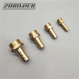 Hose Barb Tail 6/8/10/12/14/16/19/25MM Brass Pipe Fitting 1/8" 1/4" 3/8" 1/2" 1" BSP Male Connector Joint Copper Coupler Adapter