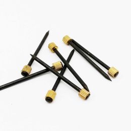 25pcs Black Steel Brass Cap Nail for Hanging Picture Photo Oil Painting Frame Mirror Clock Hook Hanger Hard Wood Solid Wall