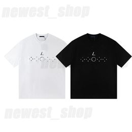 Mens Plus Size t shirts T-Shirt designer luxury summer tshirt Classic simple basic Letter print cotton black white paris loose Top Tee true size S M L XL