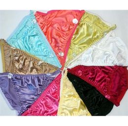Women039s 10 Pieces Sexy Manufacturer Silk String Whole Bikini Panties Size M L XL XXL XXXL LO1Y4698693