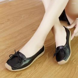 Casual Shoes Pregnant Women Moccasins Flat Loafers Slip-on Lofter Pumps Women's Spring Soft Bottom Leather