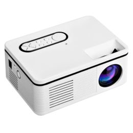 S361 Portable Mini LED 320X240 Pixels 600 Lumens Projector Home Media Player Built-In Speaker