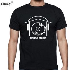 House Music Music Tshirt 2017 New Fashion Men T Shirt Black White Funny Graphic Printed Short Sleeve Tshirt1271542